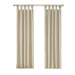 Twist Tab Total Blackout Window Curtain Panel Champagne 50x84"
