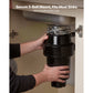 Food Waste Garbage Disposal, 1HP DC Motor