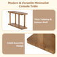 50" Minimalist Modern Console Table