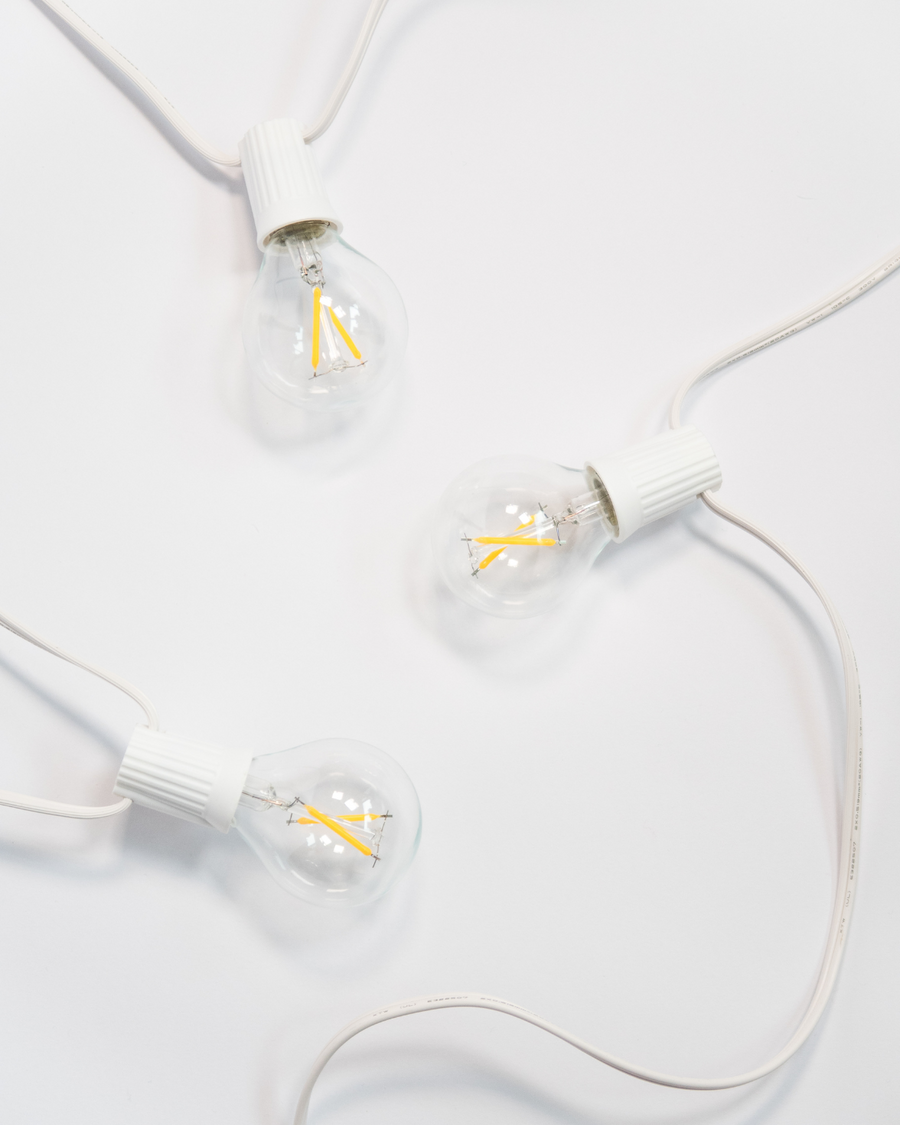 Ambience Globe LED Plug In String Lights