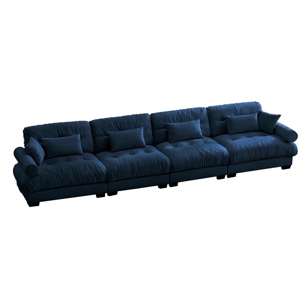 Super Comfort Oversized Modular Sectional Sofa, Deep Seat Convertible L Shaped Couch - view 2