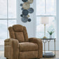 Wolfridge - Power Recliner/Adj Headrest - Brindle
