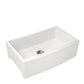 White Farmhouse Sink - 33" x 21" x 10"