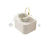 DINA 24" Bathroom Vanity & Sink, Floating Curved Edges
