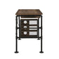 Endang - Writing Desk - Weathered Oak & Black