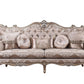 Jayceon - Sofa With 5 Pillows - Fabric & Champagne