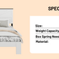 King Bed Frame with Headboard