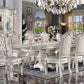 Vendome - 30" Dining Table With Pedestal Base - Antique Pearl