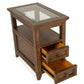 Bay Creek - Chairside End Table - Toasted Nutmeg