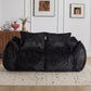 Giant Bean Bag Couch, Ultra Soft Fluffy Loveseat For Living Room - view 16