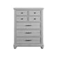 Gray 7-Drawer Chest