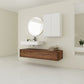 60 Inch Wall-Mounted Bathroom Vanity