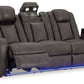 Fyne-dyme - Power Reclining Sofa With Adj Headrest