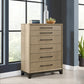 Caramel and Cocoa 6-Drawer Chest