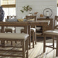 Moriville - Double UPH Bench  - Beige