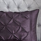 7 Piece Tufted Comforter Set Plum California King