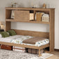 Twin Size Murphy Bed with Charging Station and Drawer