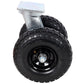 10-Inch Dual Air Wheels Swivel Caster