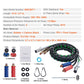 12FT Semi Truck Air Lines Kit with Glad Hands