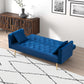 71-Inch Convertible Love Seat Sofa - American Retro