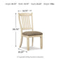 Bolanburg - Dining UPH Side Chair (Set of 2) - Rake Back - Brown / Beige
