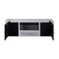 Noralie - TV Stand - Mirrored & Faux Diamonds
