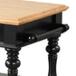 Black Kitchen Island