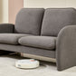Loveseat Sofa Small Couch For Living Room, Sherpa Fabric Upholstered Loveseat Sofa Couch, Small Loveseat Sofa - view 7
