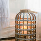 Decorative Lantern With Handle Wooden Lantern For Indoor Outdoor Home Garden Wedding