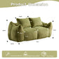 Giant Bean Bag Couch, Ultra Soft Fluffy Loveseat For Living Room - view 17