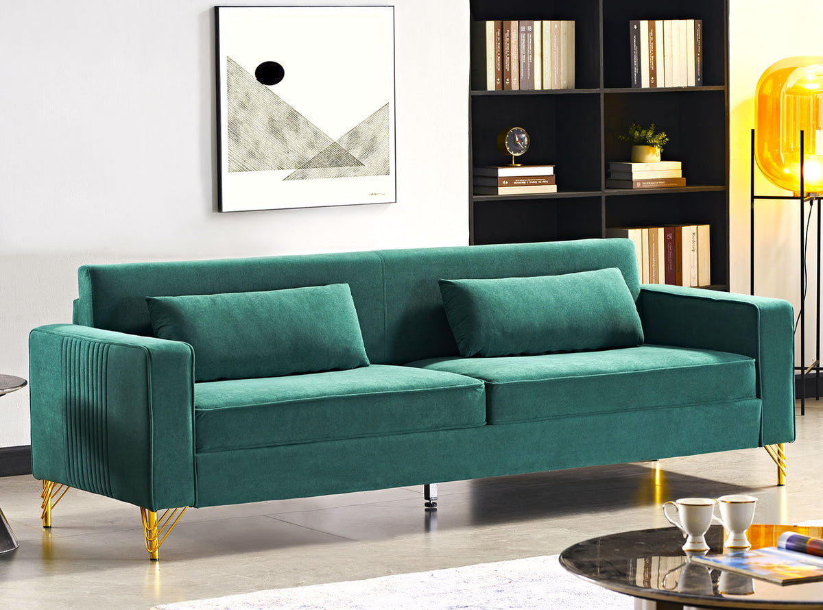 Aesthetic 3 Seater Couch With Classic Modern Appeal And Luxurious Soft Comfort - view 2