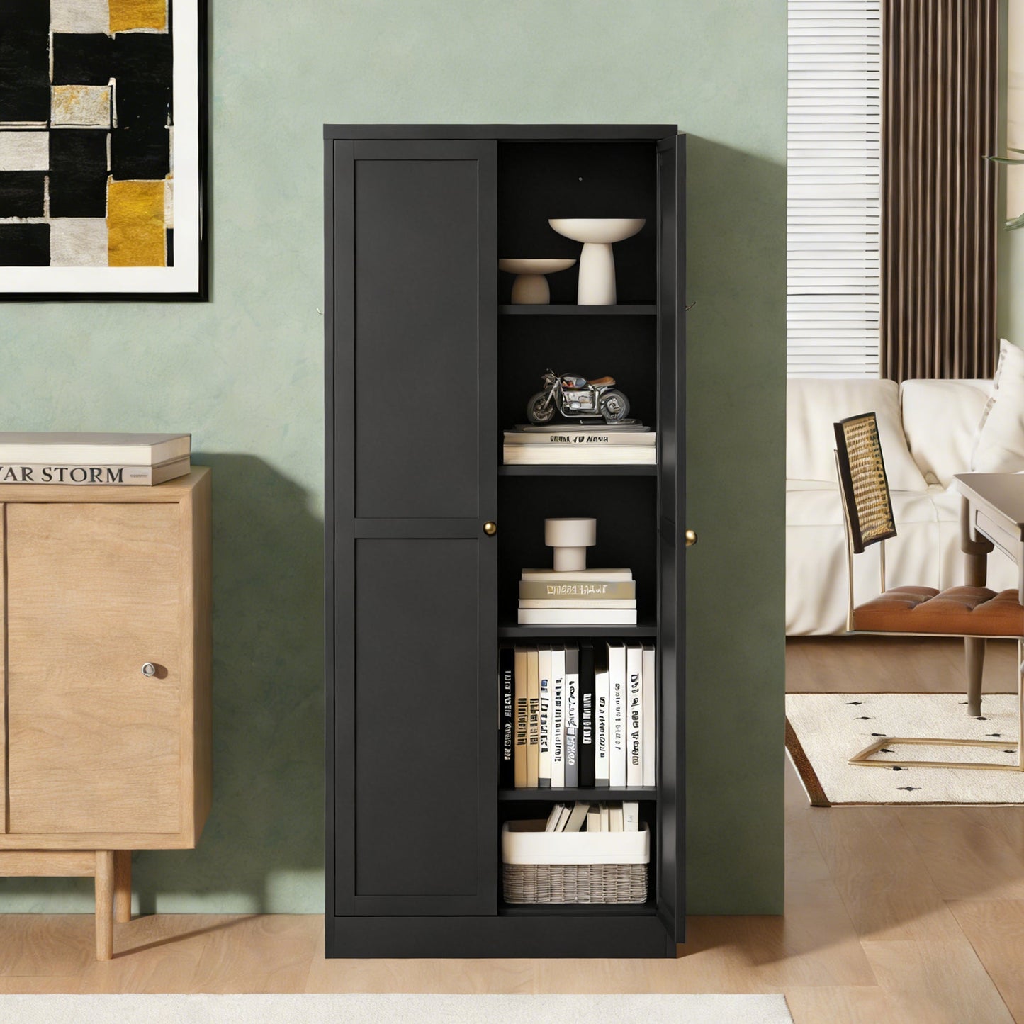 61" Heavy-Duty Steel Cabinet