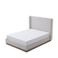 Hale Upholstered Wingback Bed Size King