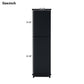 63" Tall Bathroom Storage Cabinet with Glass Doors