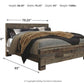 Derekson - Panel Bed