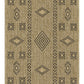 Earth GC_NTL1001 Jute/Black Indoor/Outdoor Area Rug