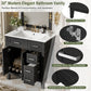 30" Bathroom Vanity with Ceramic Sink