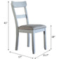 House Marchese Two Tone Side Chair