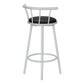 Barstool, Set Of 2, Swivel, Bar Height