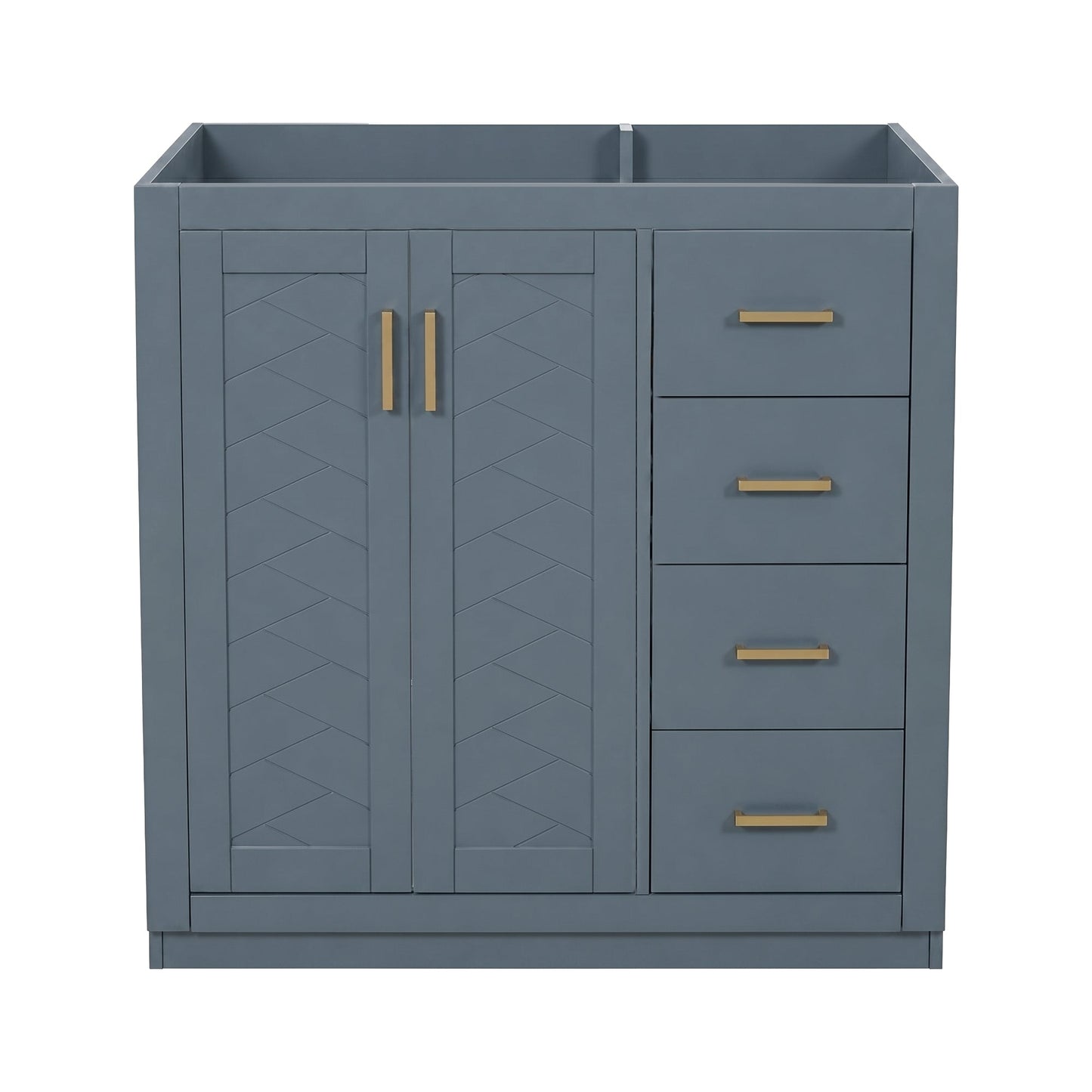36" Bathroom Vanity Without Top Sink