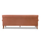 Alana Lawson Three-Cushion Tightback Sofa, Peach