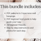 Macrame PDF pattern bundle - Wall hangings - Beginner friendly