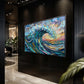Golden Tide Wall Art