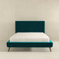 Dillon Velvet Platform Bed Queen
