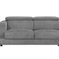 Alwin - Modular Lf Sofa - Dark Gray Fabric