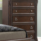 Mahogany Traditional 5 Drawer Chest