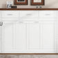 Twin Size Murphy Bed with 3 Drawers