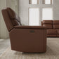 Oslo - Dual Power Reclining Loveseat With Console - view 8