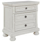 Robbinsdale - Two Drawer Night Stand - Antique White