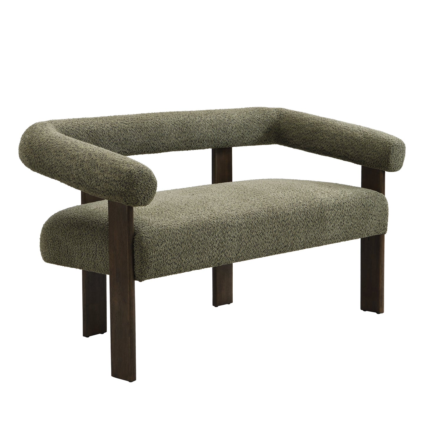 Round Armrest Loveseat